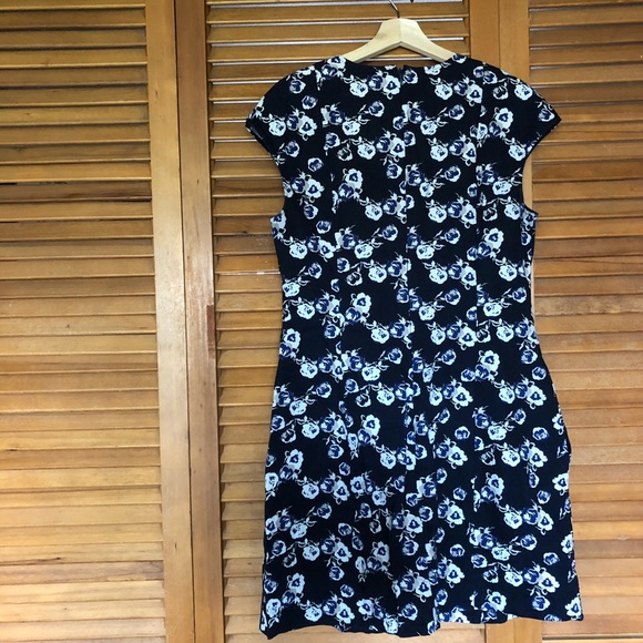 GAP Dresses Gap Linen Blend Floral Print Dress Euc Poshmark